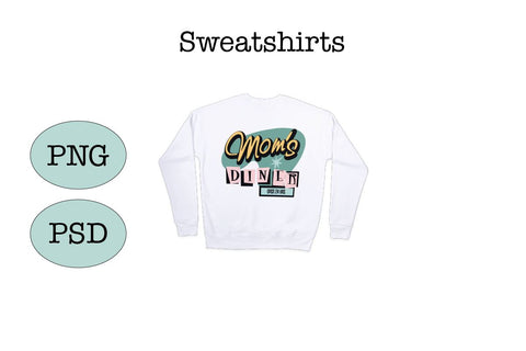 Retro Signs SVG/Sublimation-Mom's Diner SVG Sharia Morton Designs 