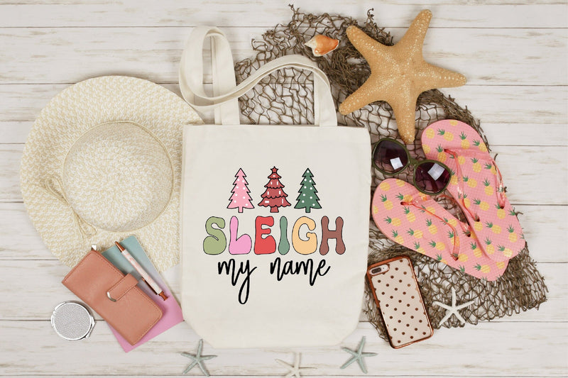 Retro Sleigh My name SVG - So Fontsy