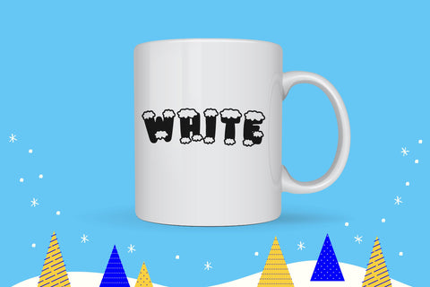 Retro Snow Font Dm Letter Studio 