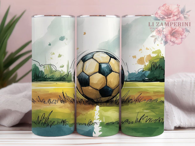 Retro Soccer Ball Tumbler Wrap, Vintage Soccer Ball PNG, Soccer Wrap Design, 20oz Tumbler Sublimation, Old School Soccer Wrap, Sublimation Sports Design, Classic Soccer Ball Wrap Sublimation Li Zamperini 