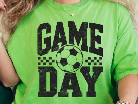 Retro Soccer Game Day Design SVG DesignDestine 