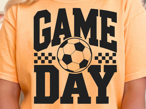 Retro Soccer Game Day Design SVG DesignDestine 