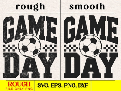 Retro Soccer Game Day Design SVG DesignDestine 