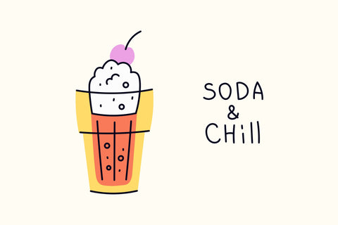 Retro Soda & Drinks Aesthetic PNG Clipart Sublimation Rin Green 