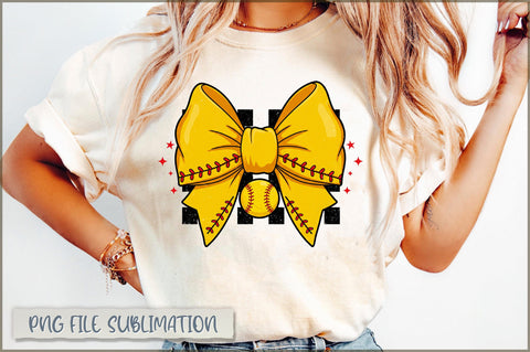 Retro Softball Coquette PNG Sublimation Shetara Begum 