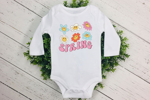 Retro Spring PNG Sublimation Design Sublimation CraftLabSVG 