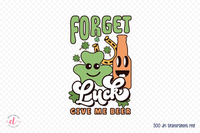 Retro St. Patrick's Day PNG Sublimation Sublimation CraftLabSVG 