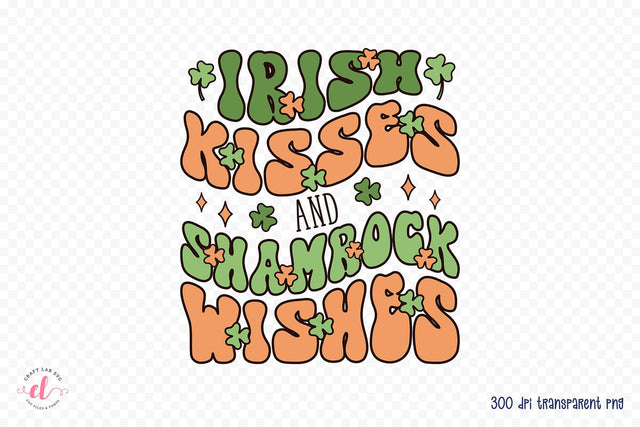 Retro St Patricks Day Sublimation Design Sublimation CraftLabSVG 