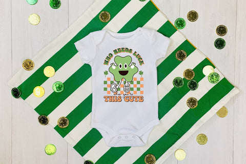 Retro St Patrick's Day Sublimation PNG Sublimation CraftLabSVG 