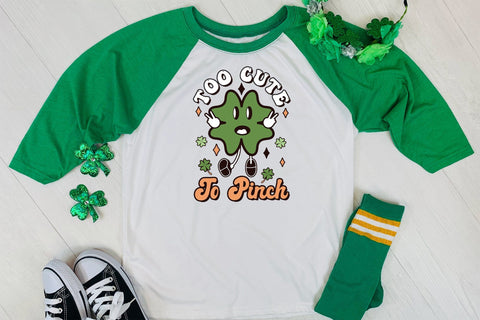 Retro St. Patrick's Day Sublimation PNG Sublimation CraftLabSVG 