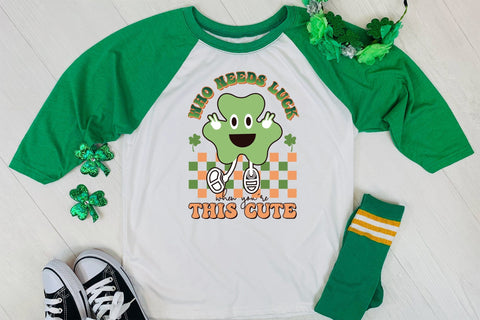 Retro St Patrick's Day Sublimation PNG Sublimation CraftLabSVG 