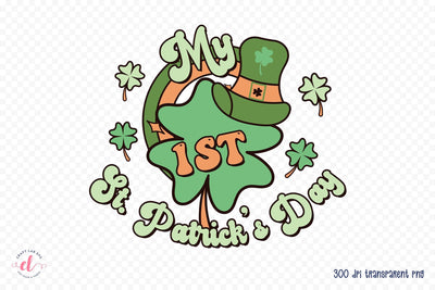 Retro St. Patrick's Day Sublimation Sublimation CraftLabSVG 