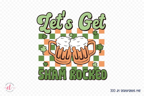 Retro St. Patrick's Day Sublimation Sublimation CraftLabSVG 