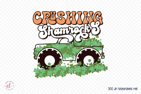 Retro St. Patrick's Day Sublimation Sublimation Sublimation CraftLabSVG 