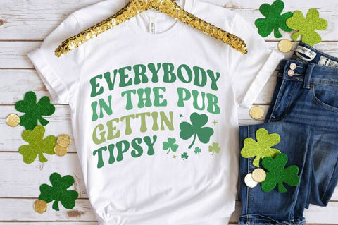 Retro St. Patrick’s Day SVG Design Bundle SVG Regulrcrative 