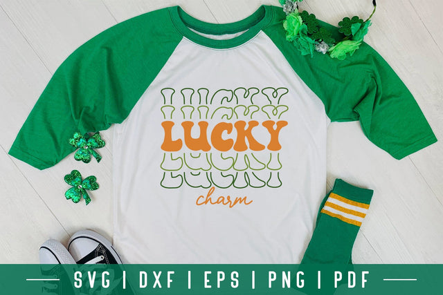 Retro St Patricks Day SVG | Lucky Charm SVG CraftLabSVG 