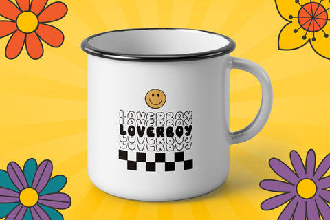 Retro Stacked Font Dm Letter Studio 