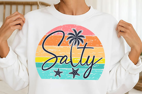 Retro Summer SVG, Salty SVG, Sunset SVG SVG SVG Studio 