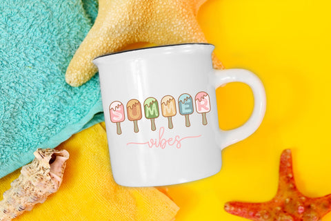 Retro Summer Vibes PNG Sublimation Sublimation CraftLabSVG 