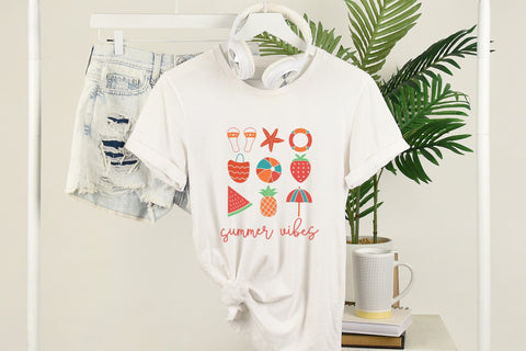 Retro Summer Vibes SVG Cut File SVG CraftLabSVG 