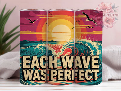 Retro Surf Wave 20oz Tumbler, Surfing Quote Wrap, Ocean Wave Design, Beach Sublimation PNG, 20oz Tumbler Wrap, Coastal Lifestyle Sublimation, Tropical Surf Wrap Sublimation Li Zamperini 