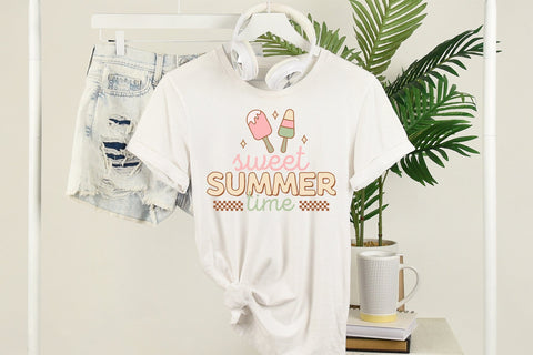 Retro Sweet Summer Time PNG Sublimation Sublimation CraftLabSVG 