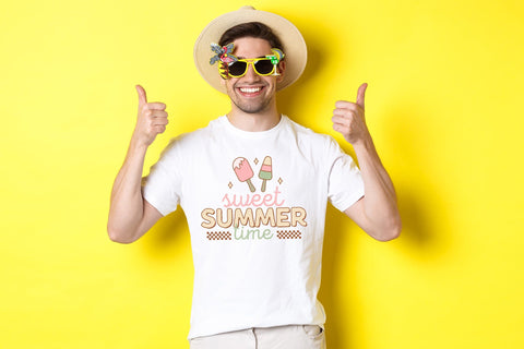 Retro Sweet Summer Time PNG Sublimation Sublimation CraftLabSVG 