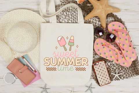 Retro Sweet Summer Time PNG Sublimation Sublimation CraftLabSVG 
