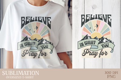 Retro T-shirt Sublimation Design, Oversized T-Shirt PNG | VIP Extended Use License Sublimation So Fontsy VIP Design Shop