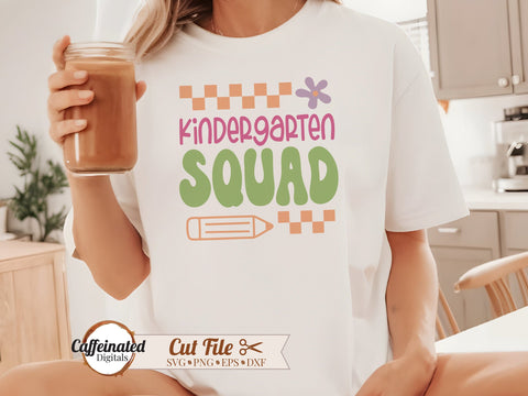 Retro Teacher Bundle SVG Caffeinated SVGs 