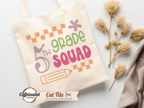 Retro Teacher Bundle SVG Caffeinated SVGs 