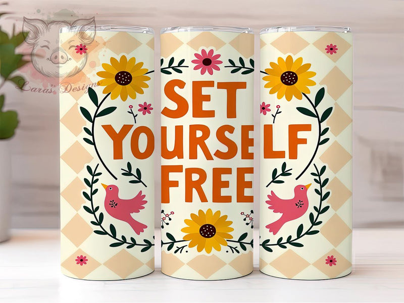 Retro Tumbler, Peace Sign Tumbler, Groovy Design, Sublimation Wrap, 20oz Tumbler, Hippie Style, Vintage Tumbler Sublimation Lara' s Designs 