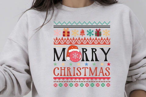 Retro Ugly Christmas Sweater SVG Design Bundle SVG Regulrcrative 