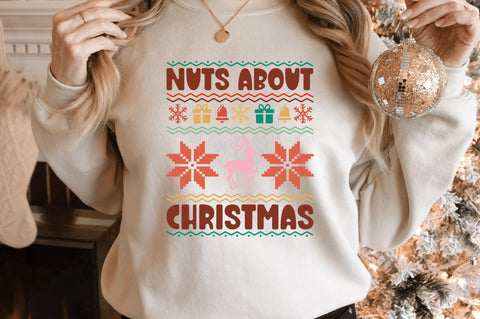 Retro Ugly Christmas Sweater SVG Design Bundle SVG Regulrcrative 
