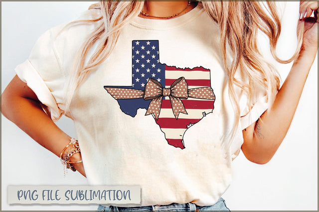 Retro USA Map 4th of July Sublimation Sublimation Shetara Begum 