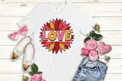 Retro Valentine Sublimation Bundle Sublimation Regulrcrative 