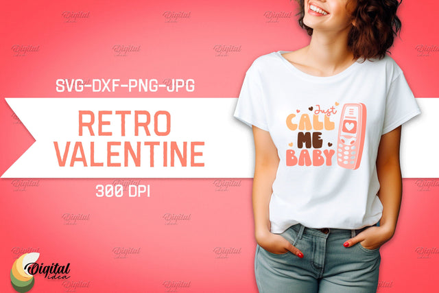 Retro Valentine SVG. Retro T Shirt Designs. Love SVG SVG Evgenyia Guschina 