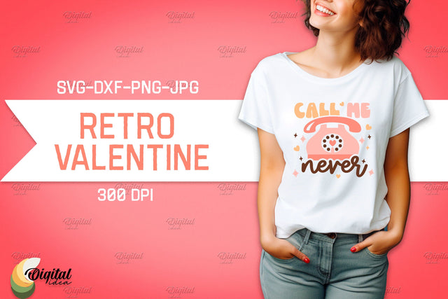 Retro Valentine SVG. Retro T Shirt Designs. Love SVG SVG Evgenyia Guschina 