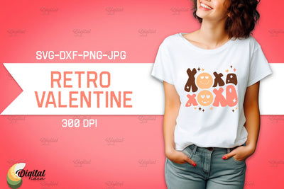 Retro Valentine SVG. Retro T Shirt Designs. Love SVG SVG Evgenyia Guschina 