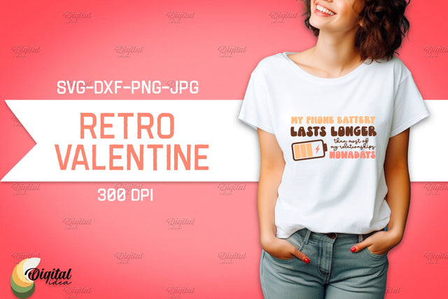 Retro Valentine SVG. Retro T Shirt Designs. Love SVG SVG Evgenyia Guschina 
