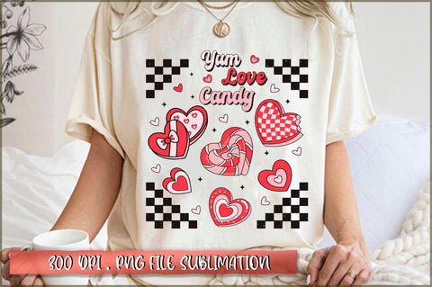 Retro Valentine's Day Sublimation Bundle Sublimation Shetara Begum 