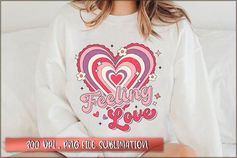 Retro Valentine's Day Sublimation Bundle SVG Shetara Begum 