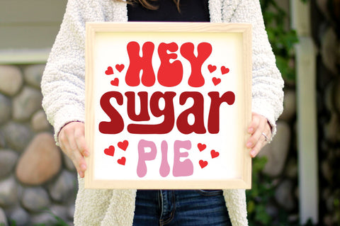 Retro Valentines Day SVG Bundle SVG Regulrcrative 