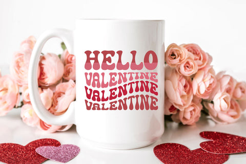 Retro Valentines Day SVG Bundle SVG Regulrcrative 