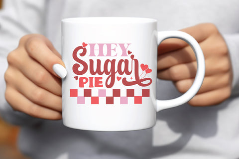 Retro Valentines Day SVG Bundle SVG Regulrcrative 