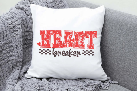 Retro Valentines Day SVG PNG, Heart Breaker Png, Retro Valentine Varsity Png, XOXO Png Shirt Design Png, Anti Valentine's Day Png files SVG Jagonath Roy 