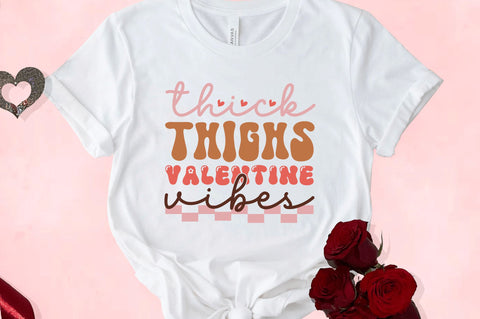 Retro Valentine's Svg Bundle SVG Regulrcrative 