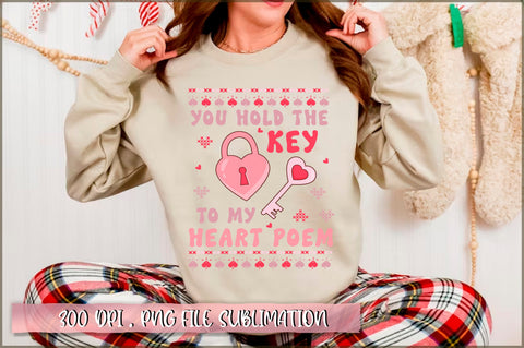 Retro Valentines Ugly Sweater Bundle Sublimation Shetara Begum 