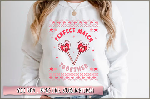 Retro Valentines Ugly Sweater Bundle Sublimation Shetara Begum 