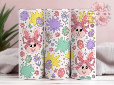 Retro Vintage Easter Bunny Tumbler, Vintage Easter Tumbler, Classic Bunny Wrap, Festive Bunny Wrap, Stylish 20oz Wrap, Sublimation Design, Trendy Gift Idea Sublimation Li Zamperini 